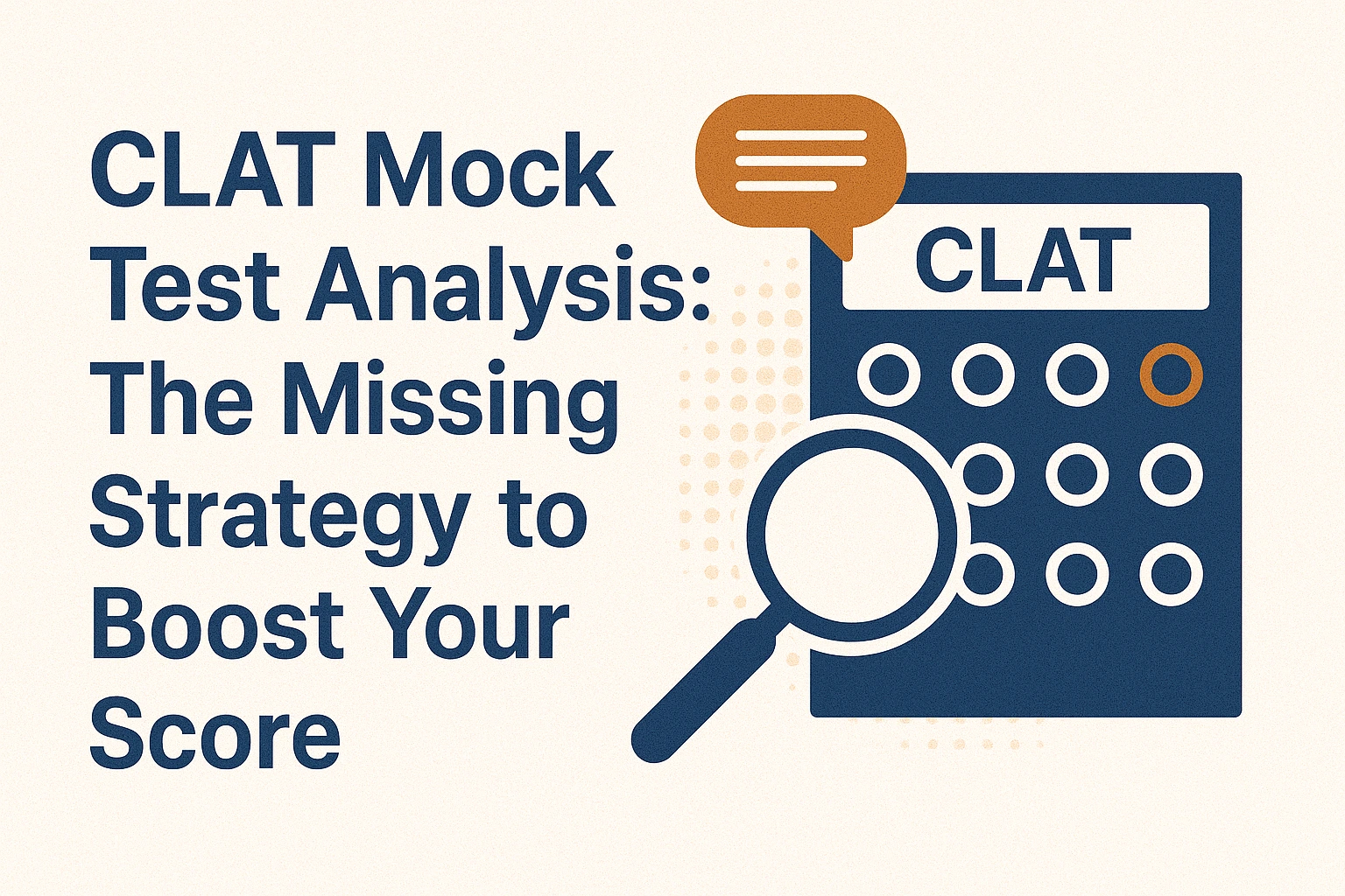 CLAT Mock Test Analysis: The Missing Strategy to Boost Your Score