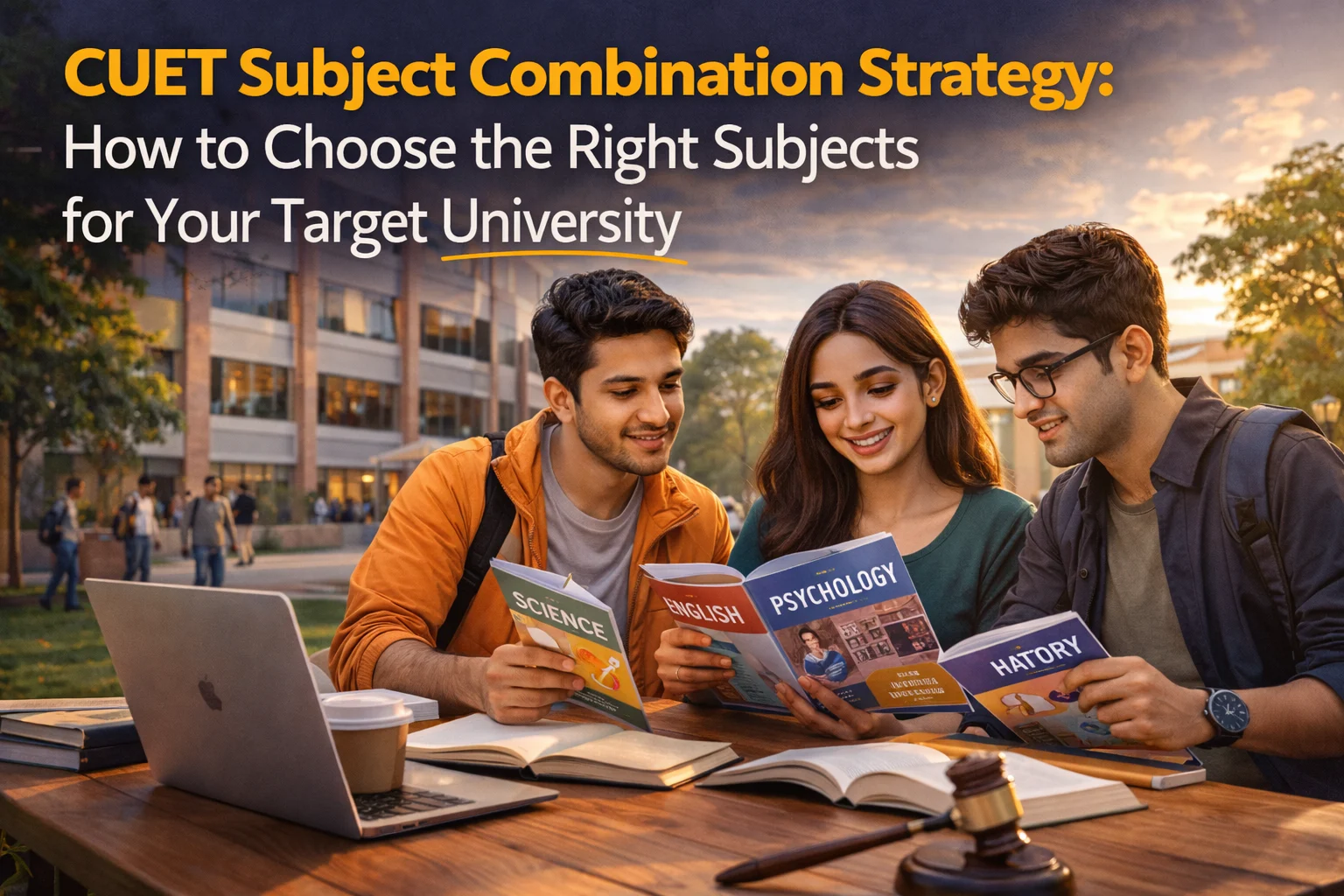 CUET Subject Combination Strategy: How to Choose the Right Subjects for Your Target University