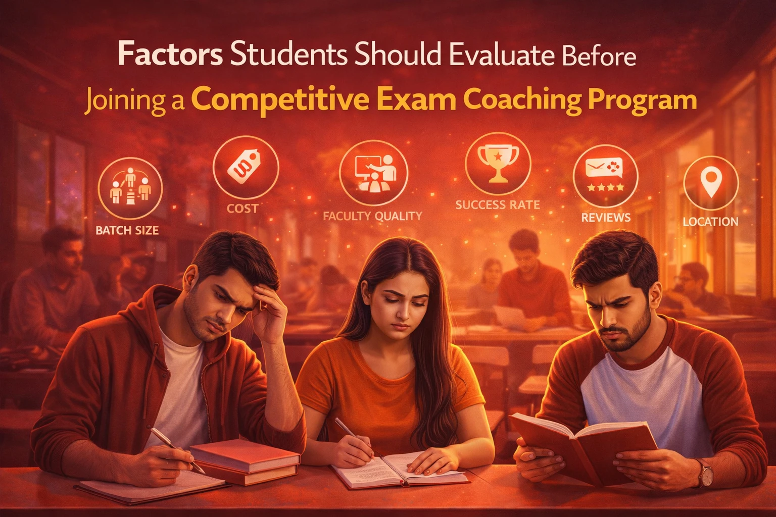 Factors Students Should Evaluate Before Joining a Competitive Exam Coaching Program