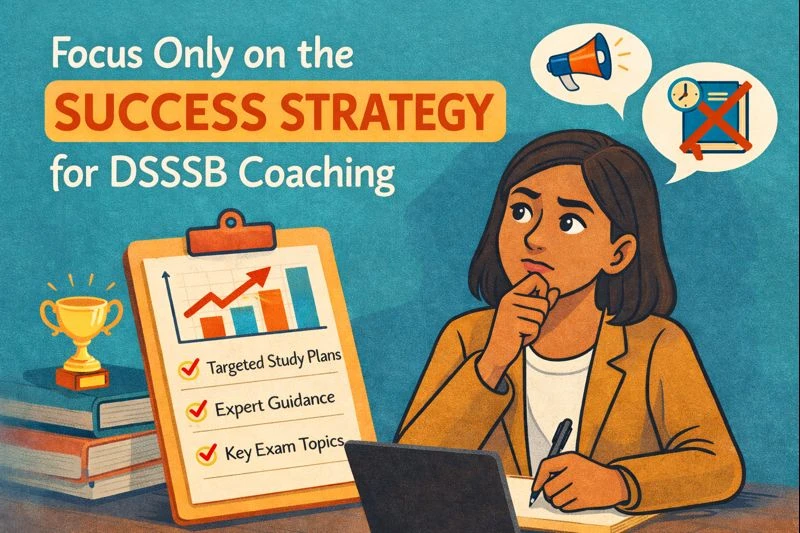 Focus Only on the Success Strategy for DSSSB Coaching