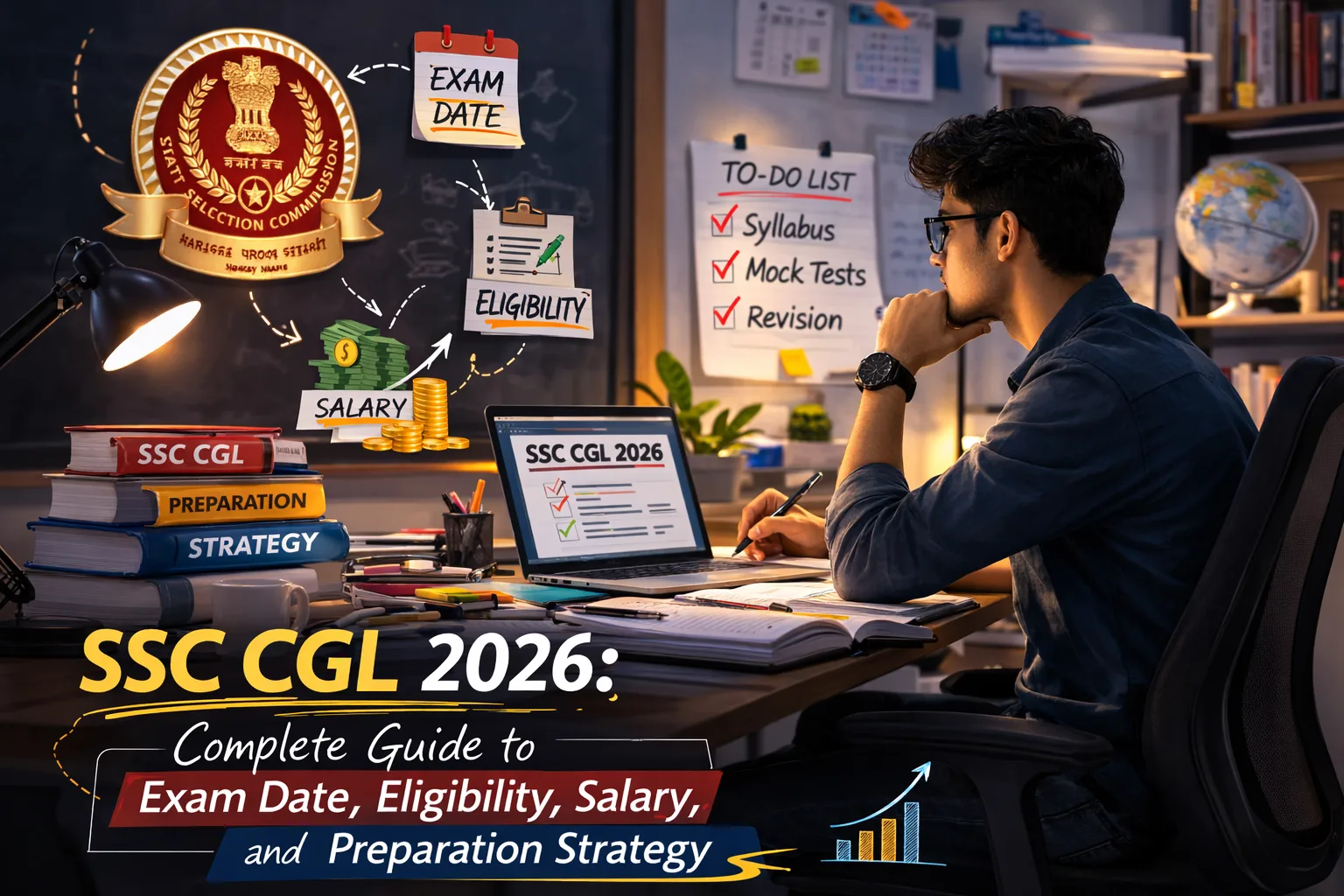 SSC CGL 2026: Complete Guide to Exam Date, Eligibility, Salary, and Preparation Strategy