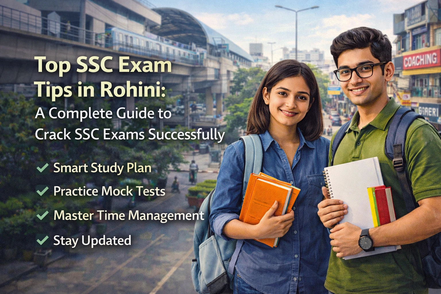 Top SSC Exam Tips in Rohini: A Complete Guide to Crack SSC Exams Successfully