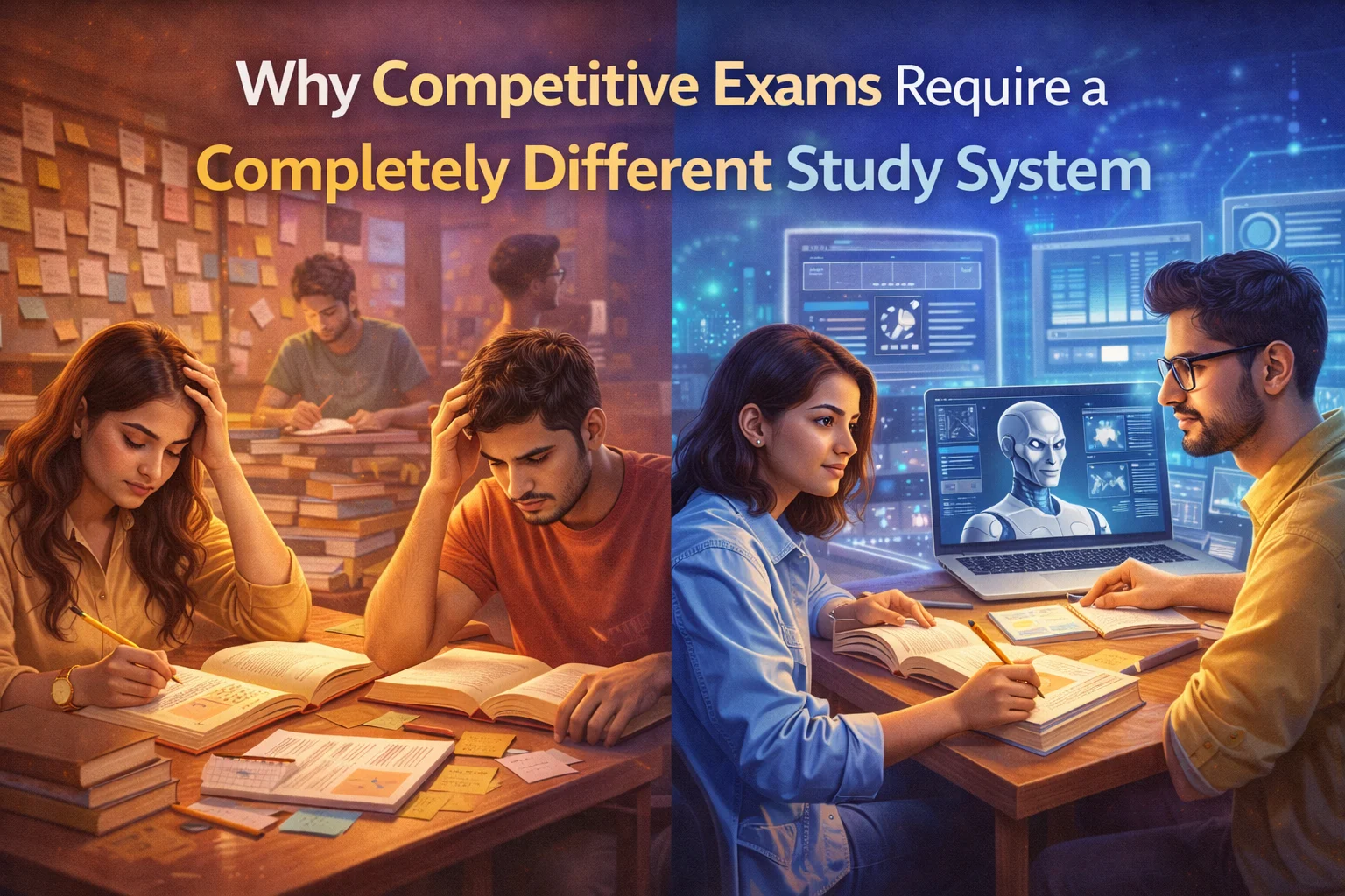 Why Competitive Exams Require a Completely Different Study System