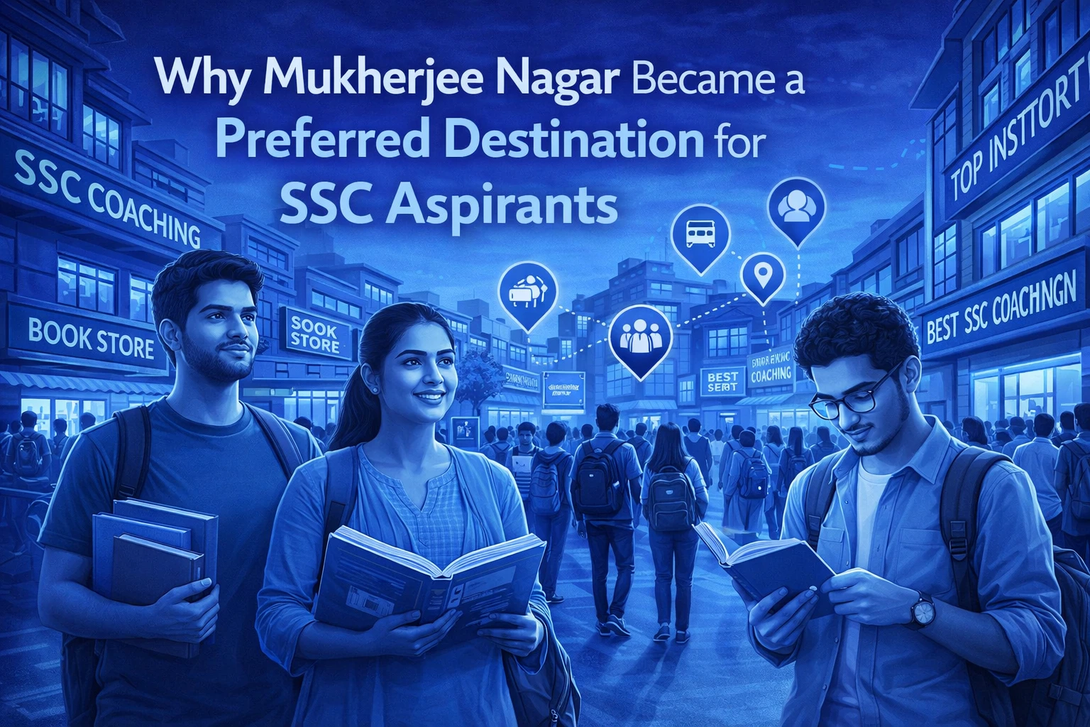 Why Mukherjee Nagar Became a Preferred Destination for SSC Aspirants