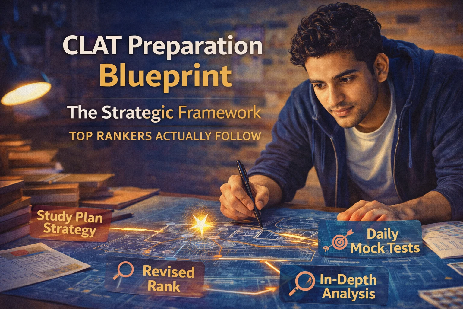CLAT Preparation Blueprint: The Strategic Framework Top Rankers Actually Follow