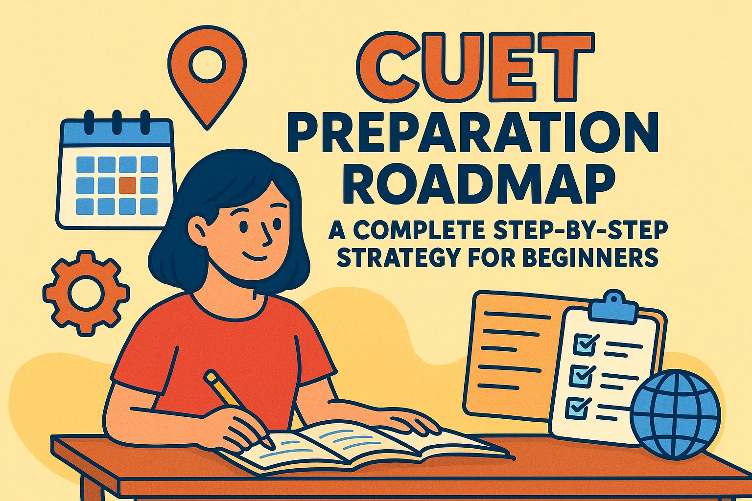 CUET Preparation Roadmap: A Complete Step-by-Step Strategy for Beginners