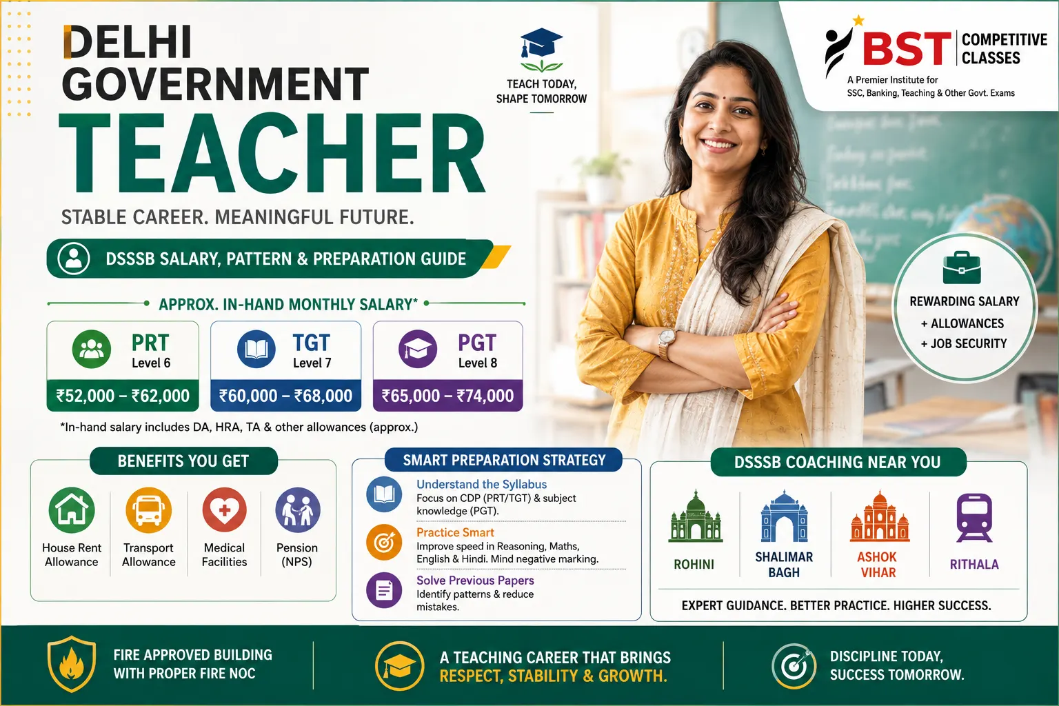 Delhi Government Teacher: Salary Structure and Preparation Guide