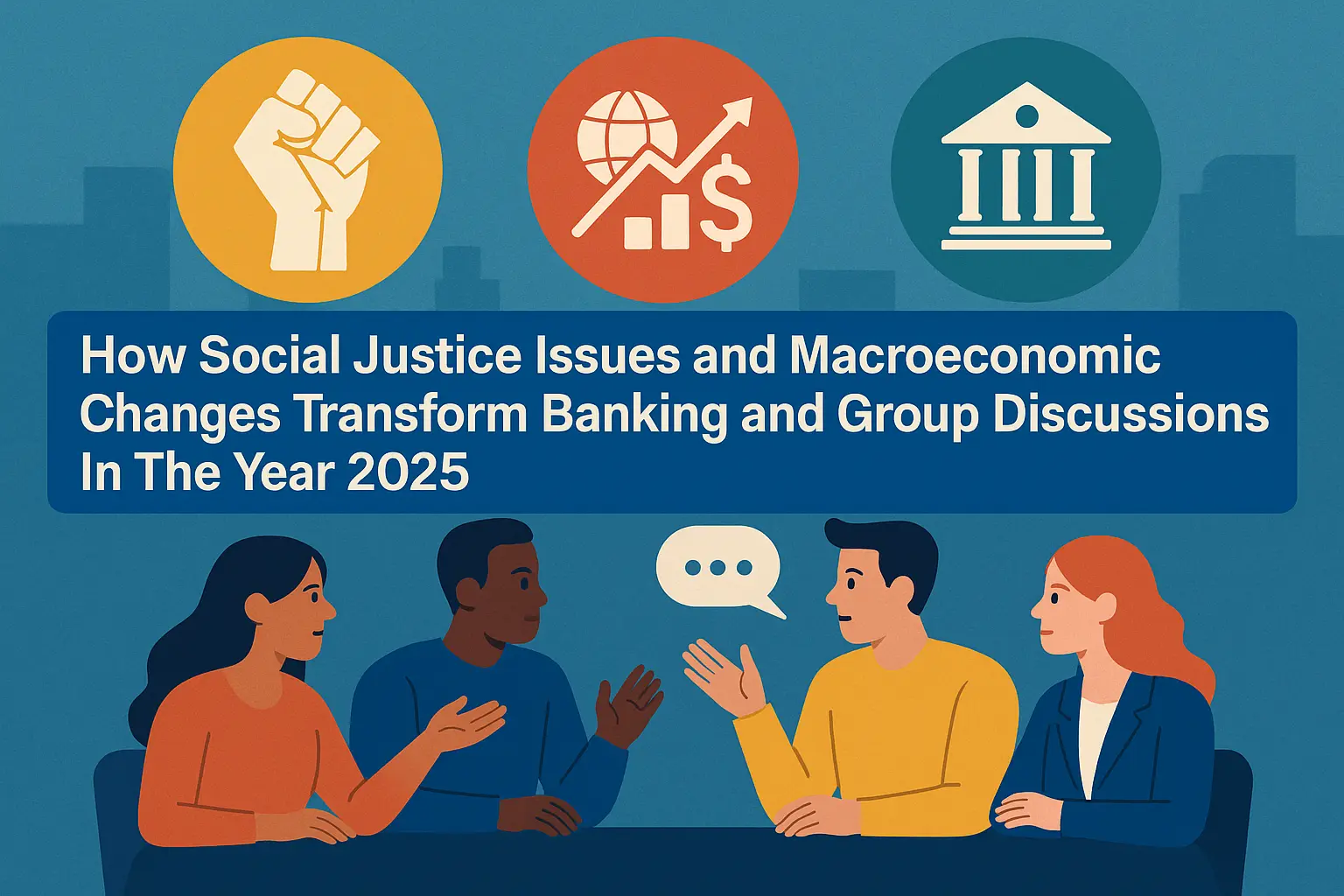 How Social Justice Issues and Macroeconomic Changes Transform Banking And Group Discussions In The Year 2025