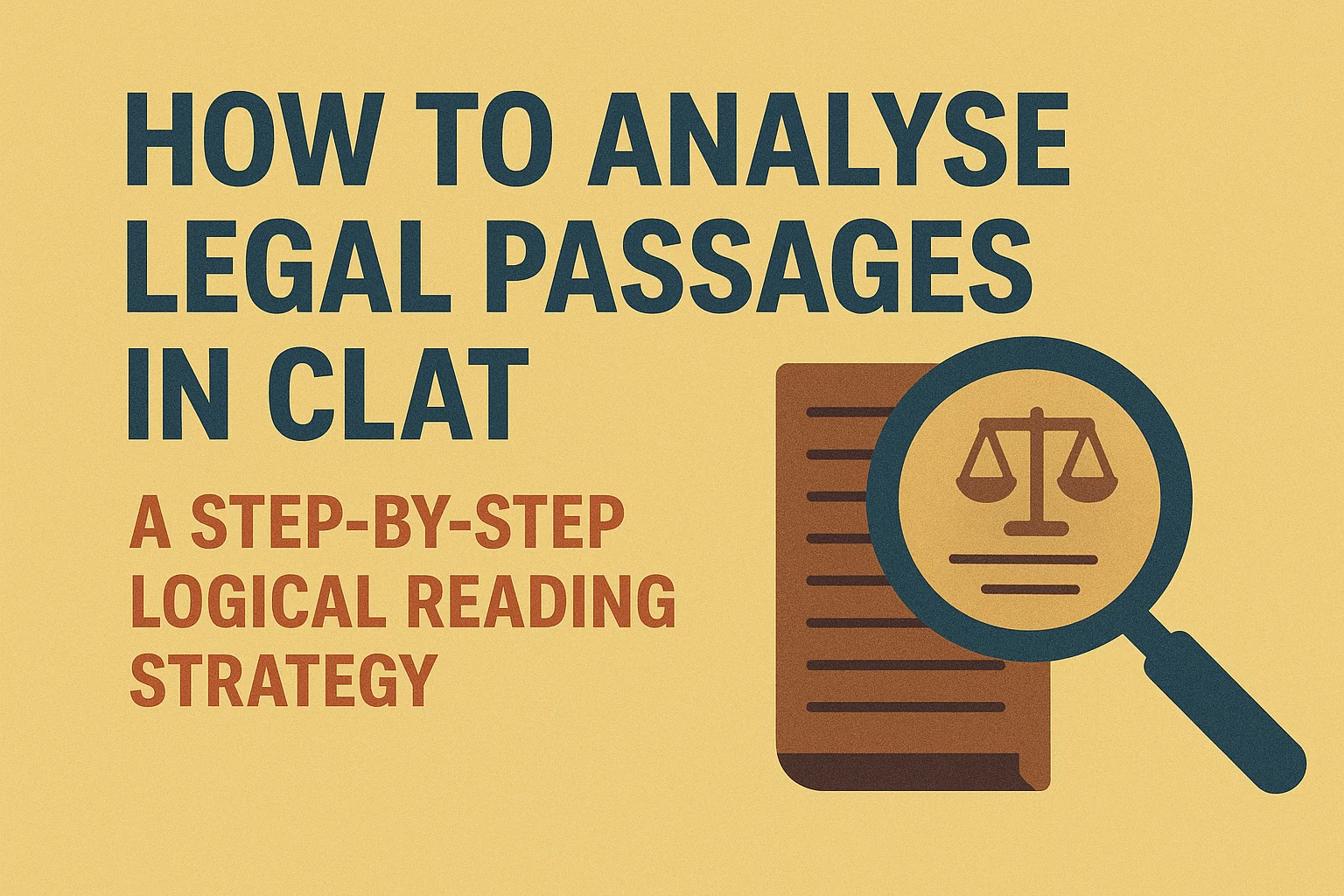 How to Analyse Legal Passages in CLAT: A Step-by-Step Logical Reading Strategy 