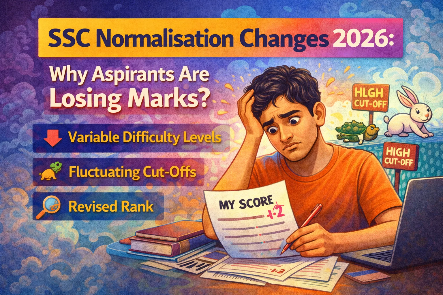 SSC Aspirants Are Losing Marks Due to the New Normalisation Pattern – What Changed & How to Stay Ahead (2026)