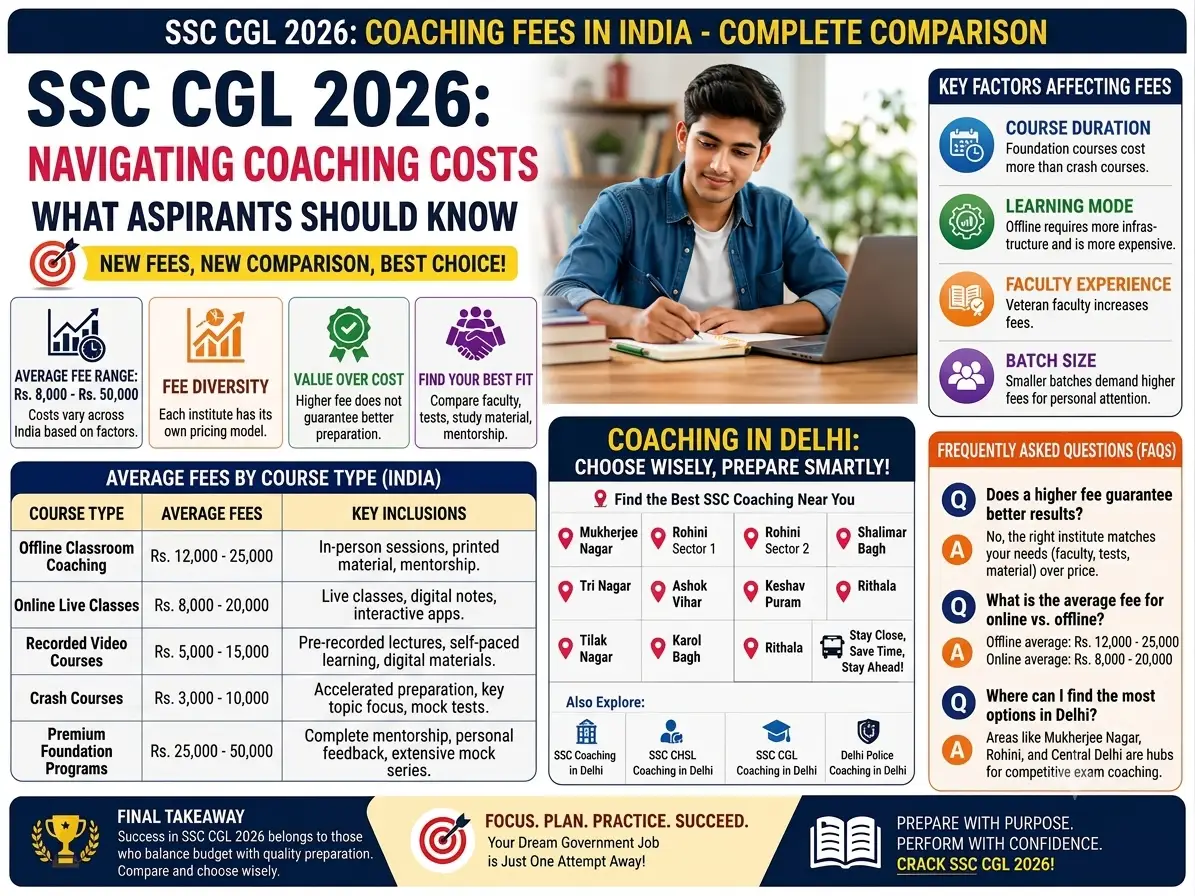 How to Choose the Best SSC Coaching: A 2026 Guide for Serious Aspirants