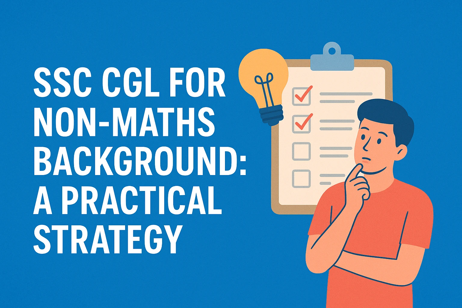 SSC CGL for Non-Maths Background: A Practical Strategy