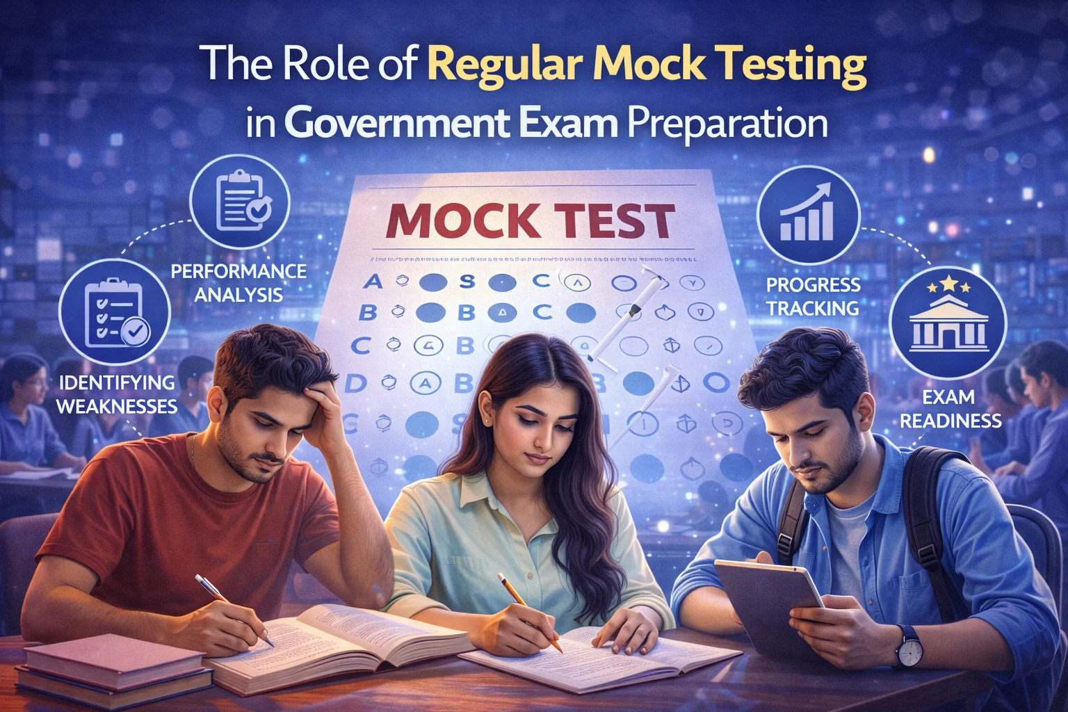The Role of Regular Mock Testing in Government Exam Preparation